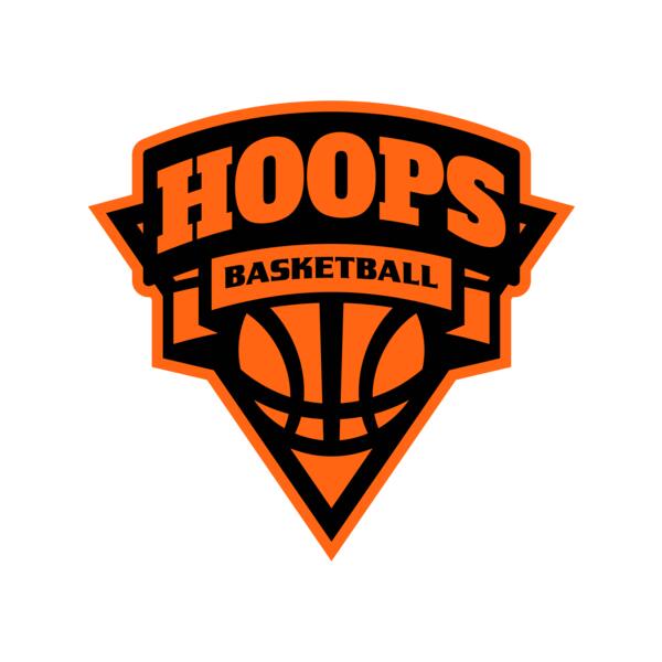 Hoops Basketball logo template 02 Miniatura