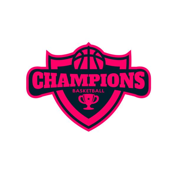 Champions Basketball League logo template Miniatura