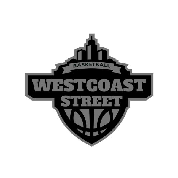 Westcoast Street Basketball League logo template Miniatura