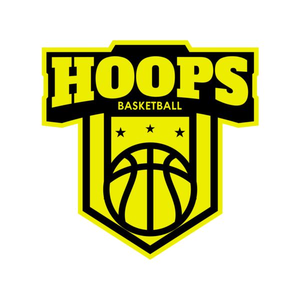 Hoops Basketball logo template 04 Miniatura