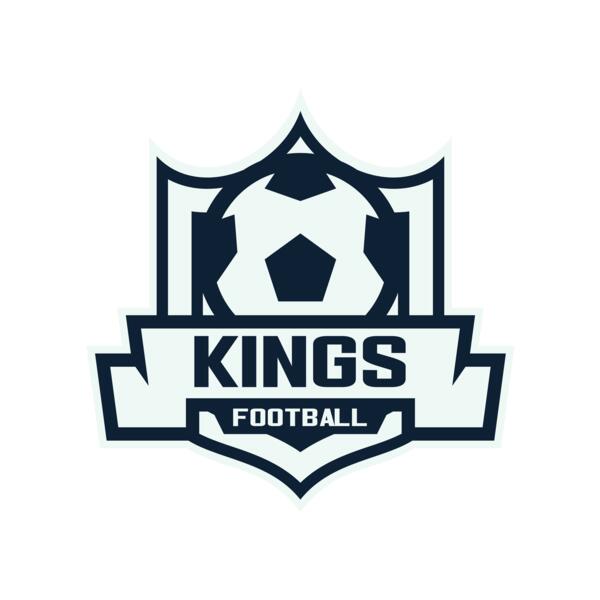 Kings Football logo template Miniatura