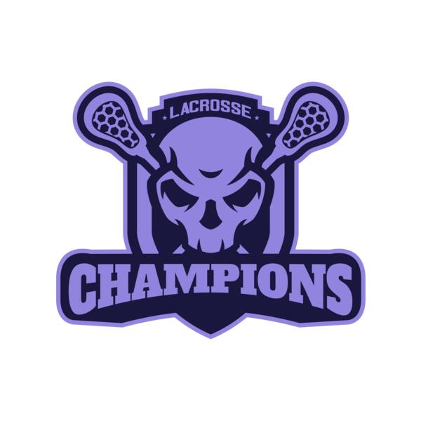Champions Lacrosse Logo Template 02 Miniatura