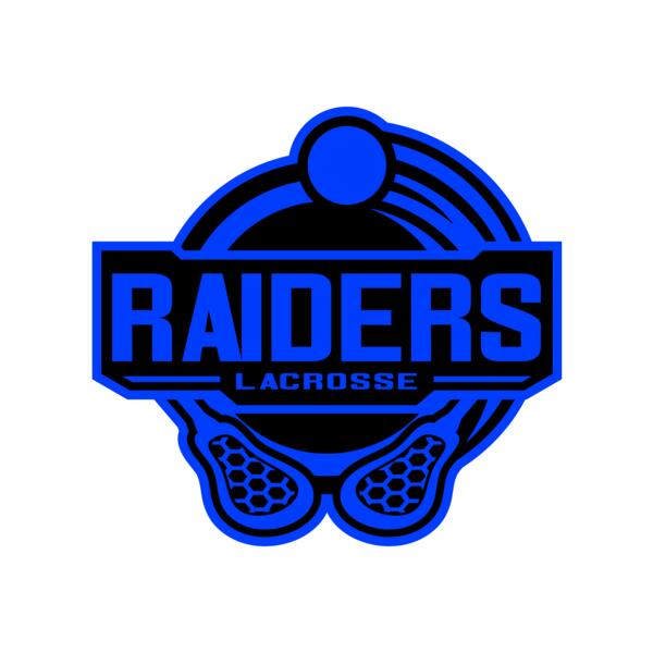 Raiders Lacrosse Logo Template 02 Miniatura