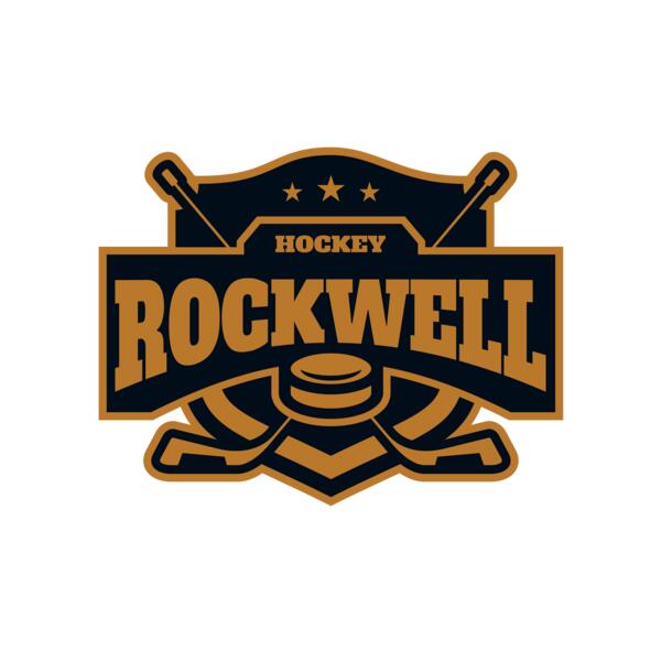 Rockwell Hockey logo template Miniatura
