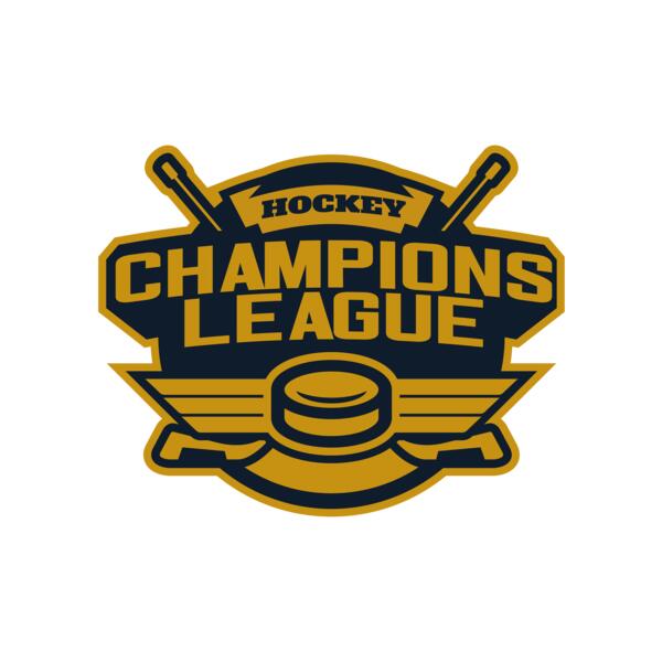 Champions League Hockey logo template Miniatura