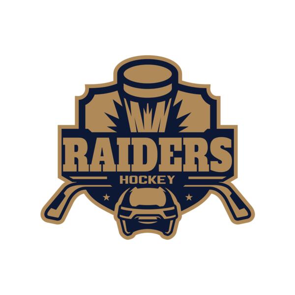 Raiders Hockey logo template Miniatura