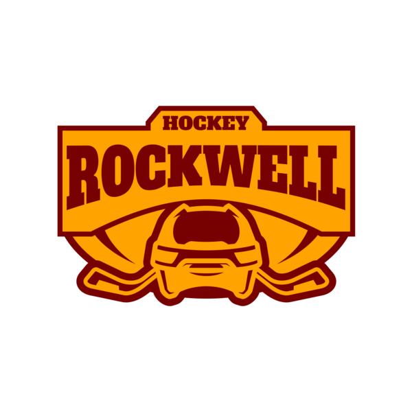 Rockwell Hockey logo template 02 Miniatura
