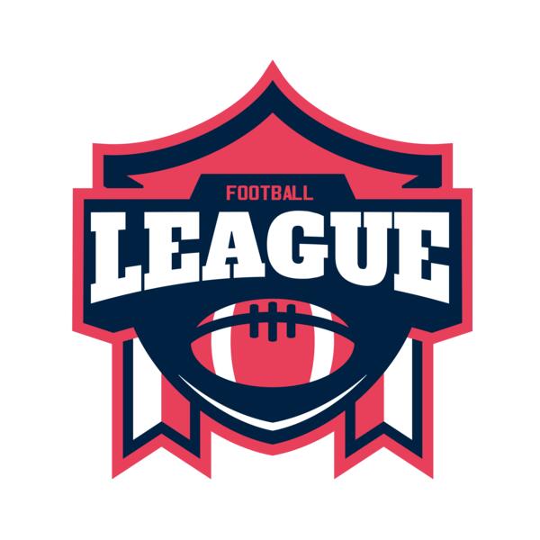 League Football logo template 02 Miniatura