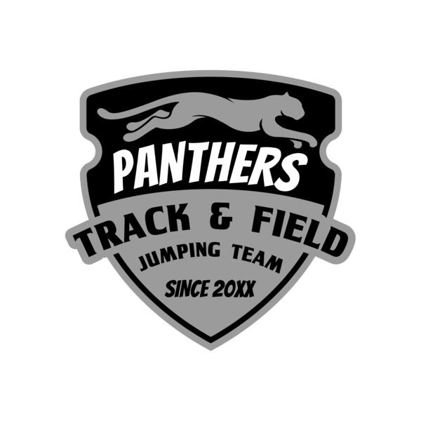 Panthers Track & Field team Miniatura