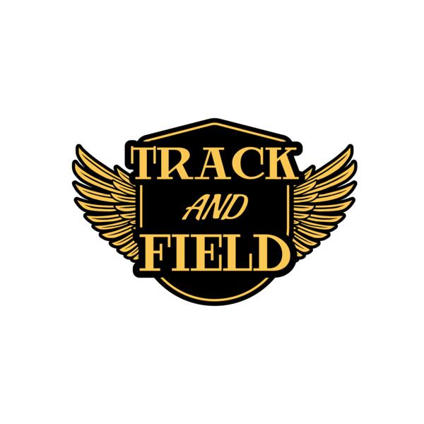 Track & Field Team Logo 13 Miniatura