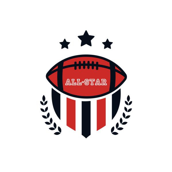American Football logo 10 Miniatura