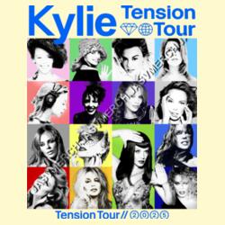 Kylie Tension Tour Eras Oversized Peso Completo BOXY FIT Diseño