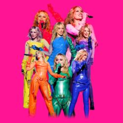 Kylie Tension Tour Rainbow Playera Regular Diseño