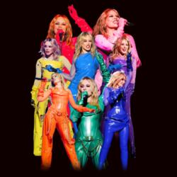 Kylie Tension Tour Rainbow Mineral Vintage Hoodie Diseño