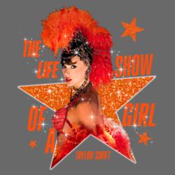 The Life a Showgirl Oversized Peso Completo Diseño