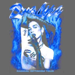Dua Lipa Radical Optimism Tour Acid Wash Diseño