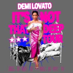 Demi Lovato It's not that deep Acid Wash Diseño