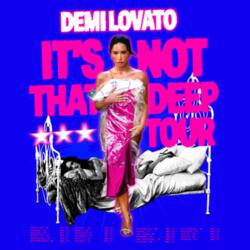 Demi Lovato its Not That Deep Playera Regular Diseño