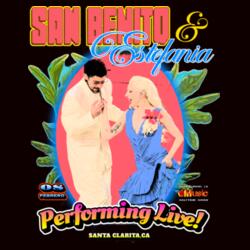 San Benito & Estefania Zip Up Hoodie Diseño