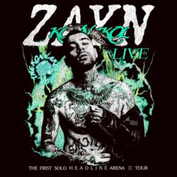 Zayn Konakkol Tour Zip Up Hoodie Diseño