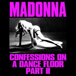Madonna Confessions Color Block Playera Regular Diseño