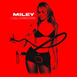 Miley Bass Persuades Red Hoodie Diseño