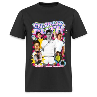 Charlie Puth Playera Regular Miniatura