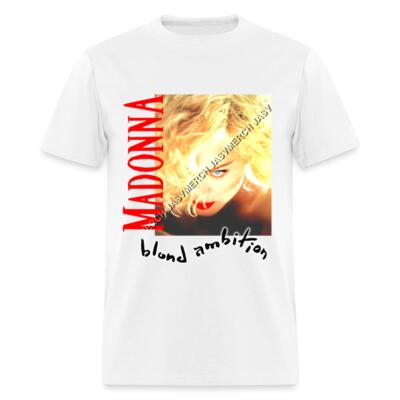 Madonna Blonde Ambition Playera Regular Miniatura