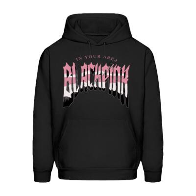 Blackpink Crop Hoodie Miniatura