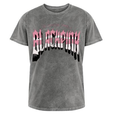 Blackpink Crop Acid Wash Miniatura
