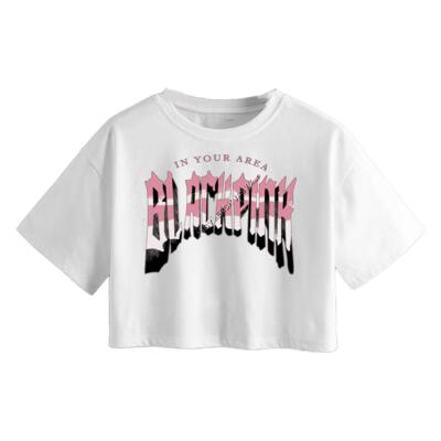Blackpink Crop Crop Top Miniatura