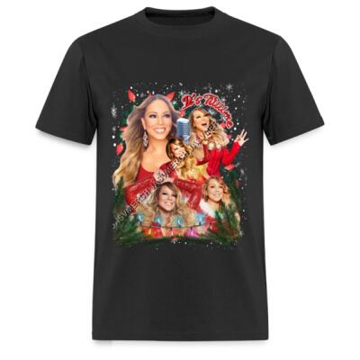 Mariah Carey Christmas Playera Regular Miniatura