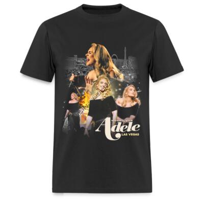 Adele Las Vegas Playera Regular Miniatura
