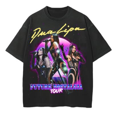 Dua Lipa Future Nostalgia Tour Oversized Peso Completo Miniatura