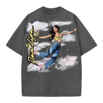 Dua Lipa Nubes Oversized Peso Completo Miniatura