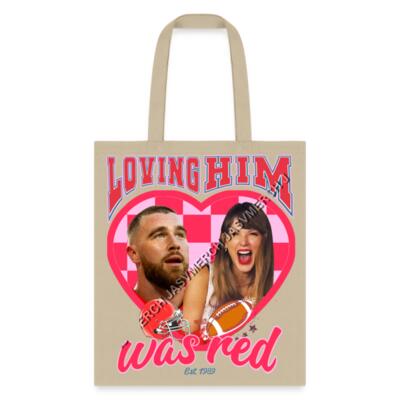 Taylor Loving Him Was Red Tote Bag Miniatura