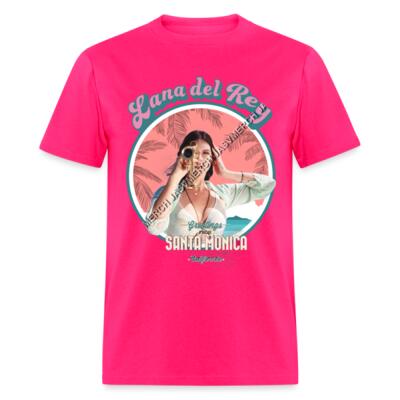 Lana Del Rey Santa Monica Playera Regular Miniatura
