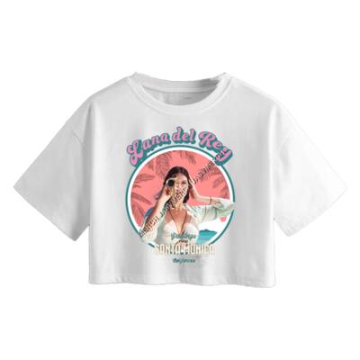 Lana Del Rey Santa Monica Crop Top Miniatura