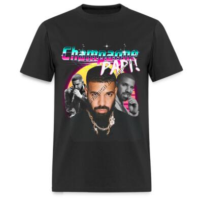 Champagne Papi Drake Playera Regular Miniatura