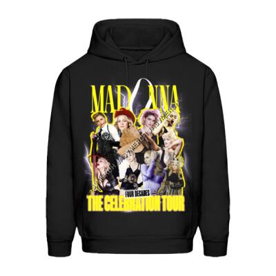 Madonna Celebration Collage Hoodie Miniatura