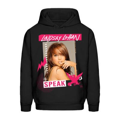 Lindsay Lohan Speak Hoodie Miniatura