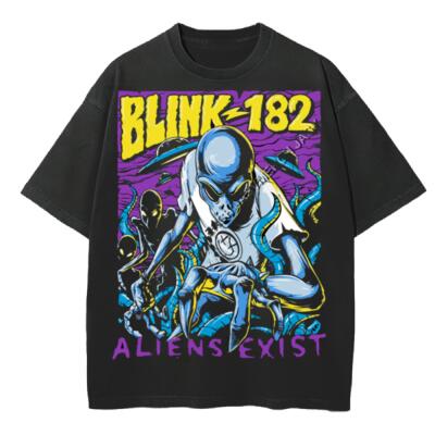 Blink 182 Alien Oversized Peso Completo Miniatura