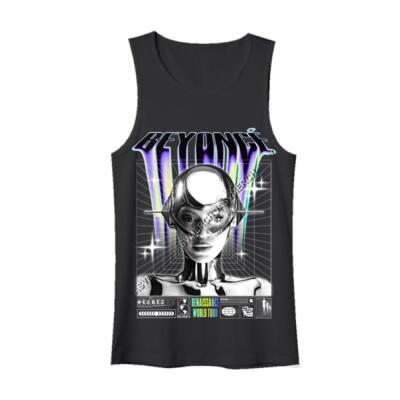Beyonce Robot Tank Top Miniatura
