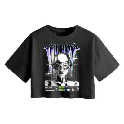 Beyonce Robot Crop Top Miniatura