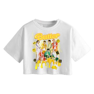 BTS BUTTER Crop Top Miniatura