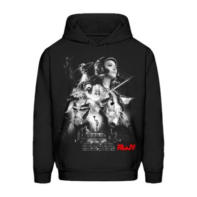 RENAISSANCE BLACK AND WHITE Hoodie Miniatura