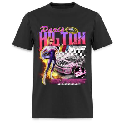 Paris Hilton Racing Playera Regular Miniatura