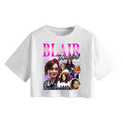 Blair Waldorf Crop Top Miniatura