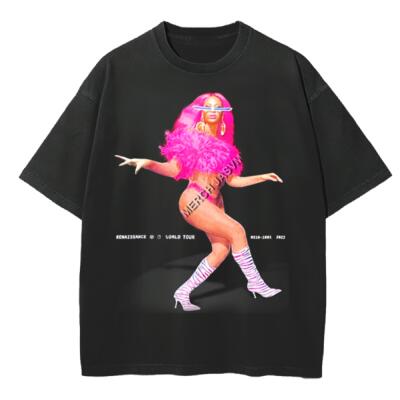 Beyonce Renaissance Vogue Pink Oversized Peso Completo Miniatura