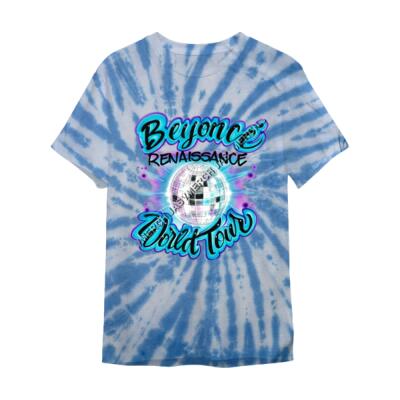 Beyonce Aerografo Tie Dye Miniatura